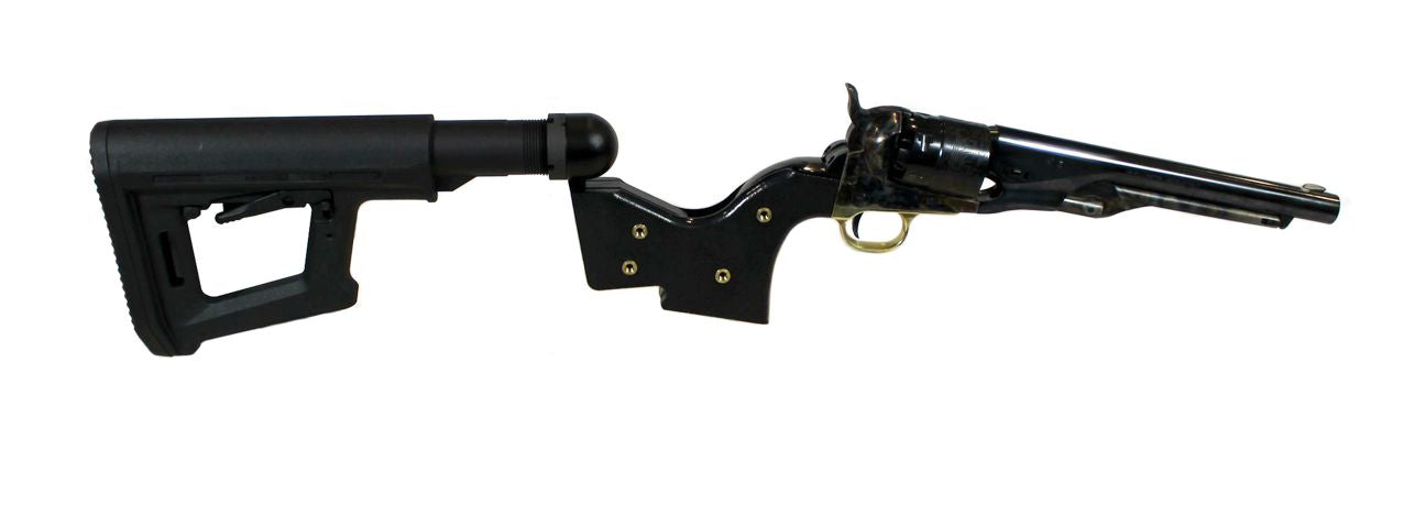 1860 Army Black Powder Revolver Shoulder Stock - Pietta – 1895 Scopes