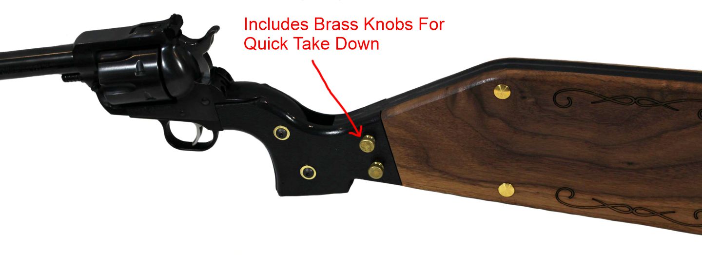 Ruger SA Blackhawk Revolver Shoulder Stock – 1895 Scopes